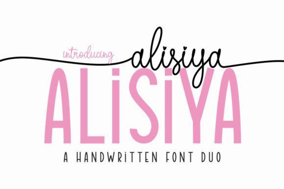 Alisiya: Where Playful Scripts Meet Polished Sans Serifs