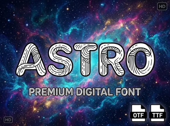Astro: A Typeface That Captures Cosmic Complexity