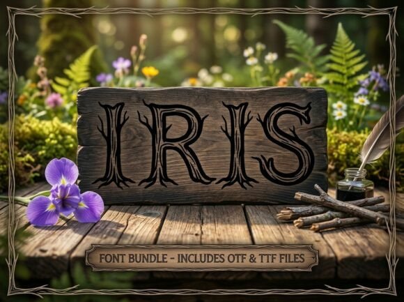 Breaking the Mold with Iris: A Display Font for Bold Statements