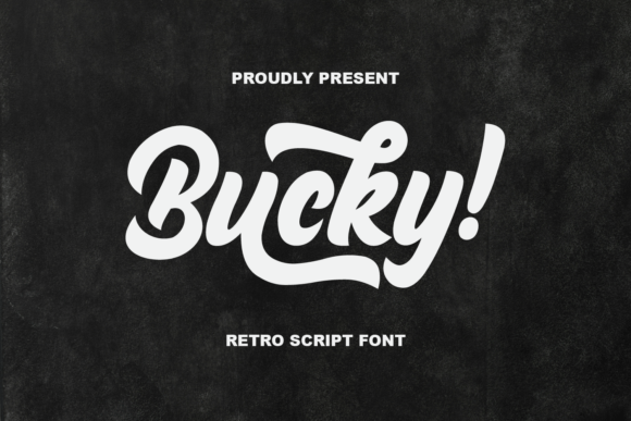 Bucky!: The Retro Script Font with Modern Punch