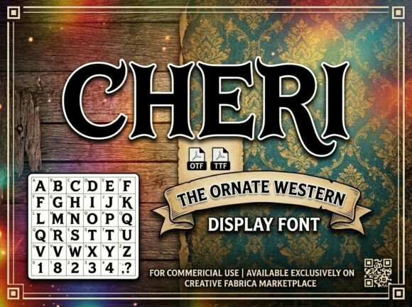 Cheri: The Western Display Font Redefining Rugged Elegance