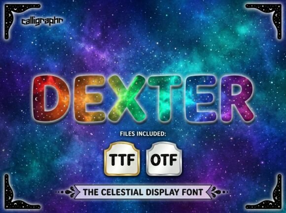 Dexter: A Playful Sans for Cosmic Branding