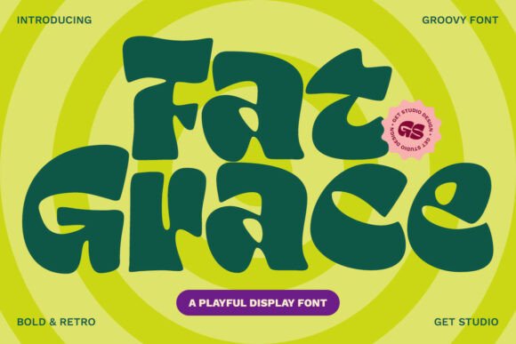 Fat Grace: The Playful Display Font for Bold Brands
