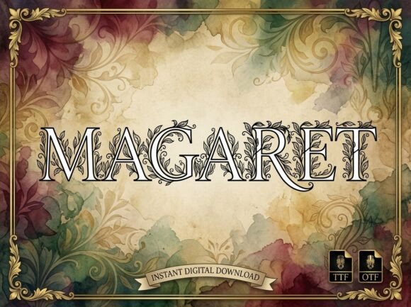 Magaret: A Bold Display Font for Unforgettable Design