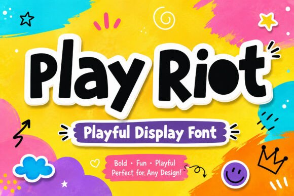 Play Riot: The Creative Font That Brings Instant Joy