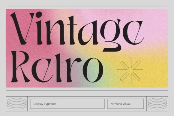 Vintage Retro: A Renaissance-Inspired Typeface for Modern Branding