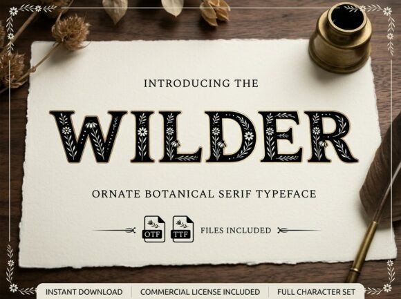 Wilder: The Display Typeface That Commands Attention