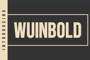 Wuinbold: A Modern Sans Serif with Quiet Confidence